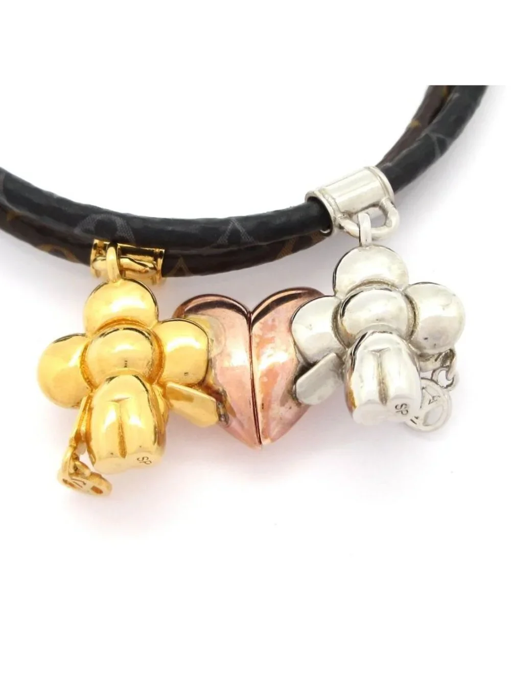 Louis Vuitton Bracelet Vivienne Amour Gold Silver
